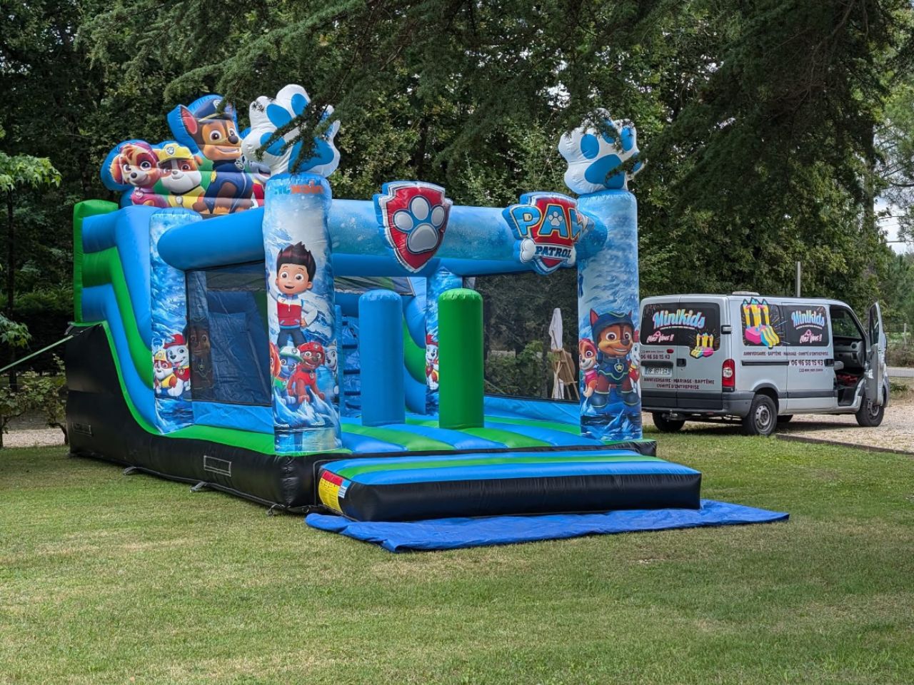 Location château gonflable Pat Patrouille Bordeaux