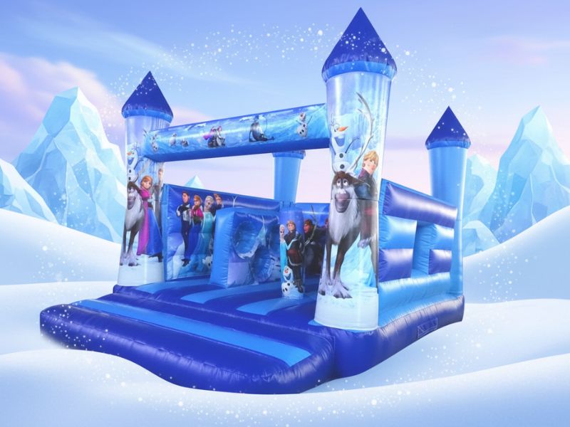 Location château gonflable Reine des Neiges Bordeaux