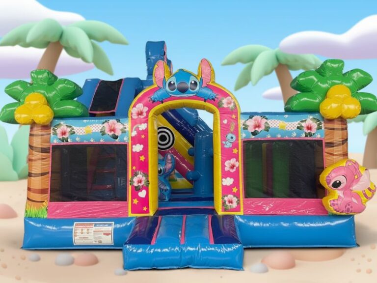 Location château gonflable Stitch Bordeaux